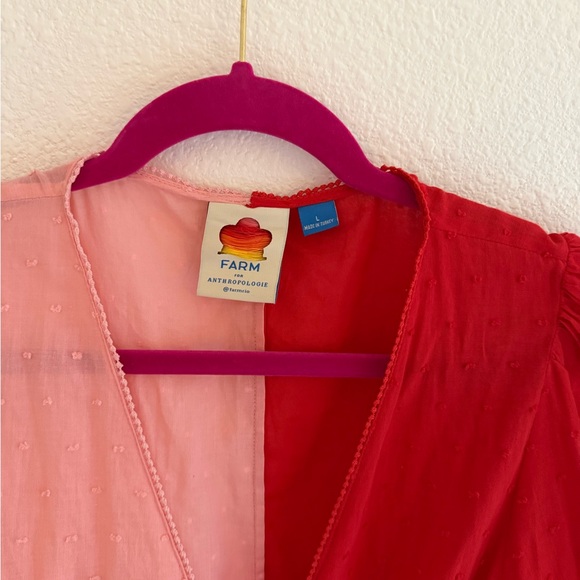 Farm Rio Colorblocked Wrap Blouse - Picture 6 of 9